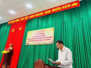ĐẢNG BỘ XÃ XUÂN ĐƯỜNG_ TỔ CHỨC SƠ KẾT ĐÁNH GIÁ 01 NĂM THỰC...