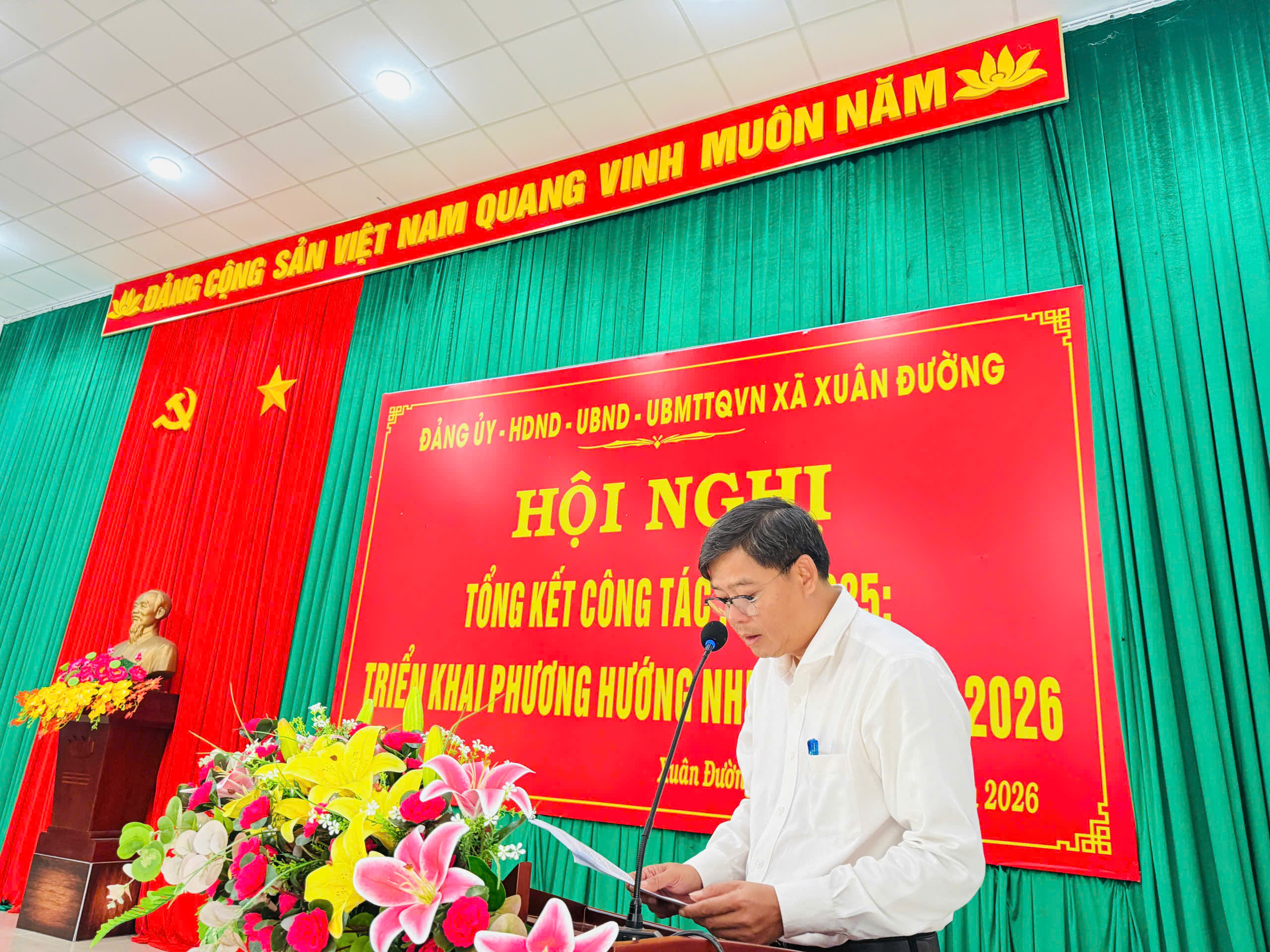 ảnh BT phát biểu